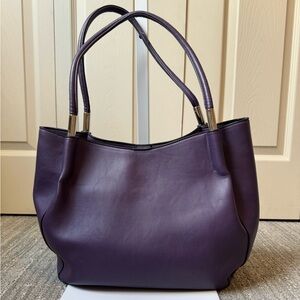 Deep purple Alfani Hobo bag - so many pockets